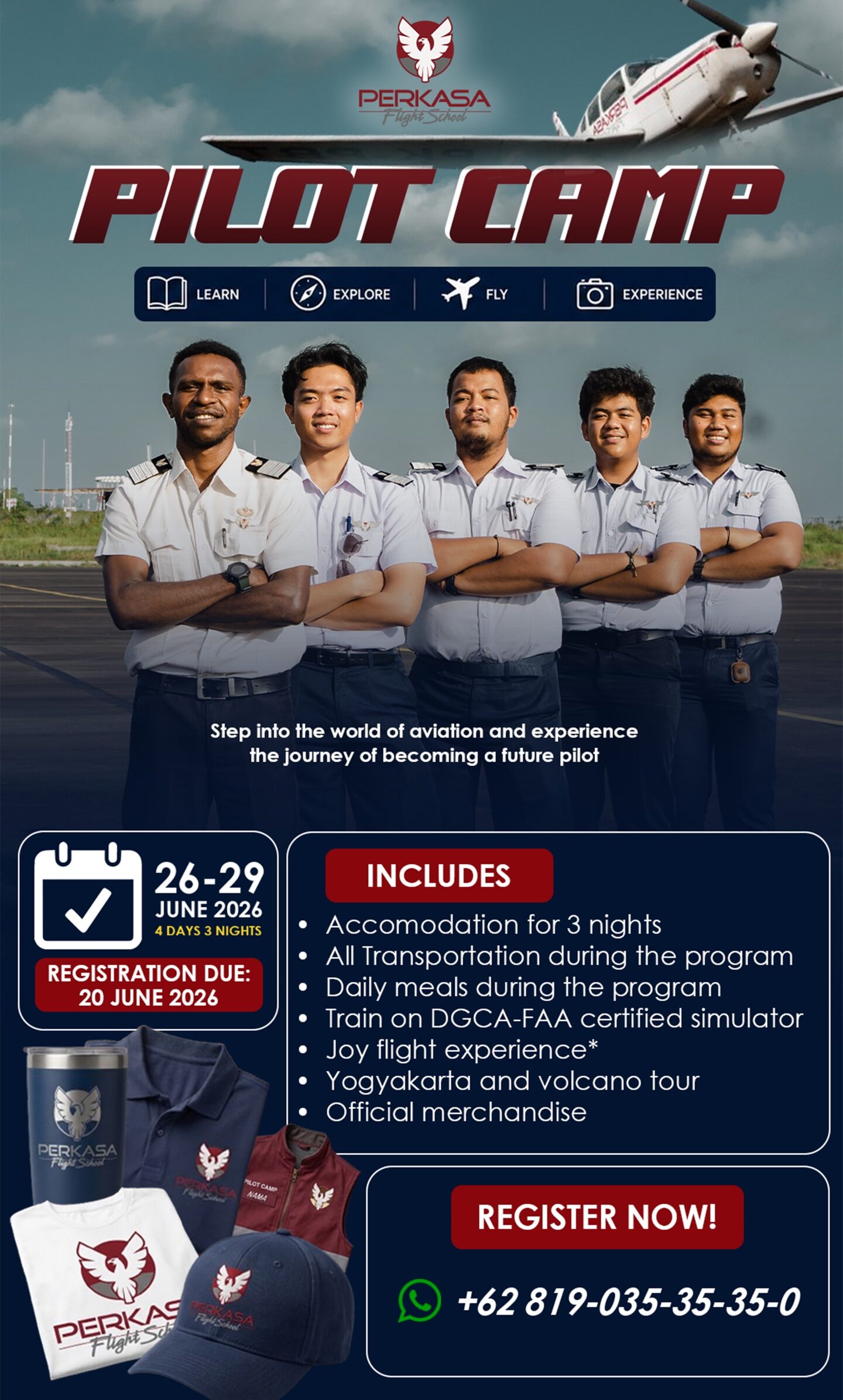 perkasa pilot camp 2026